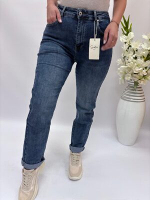 Spodnie jeans Mom fit 8006-2