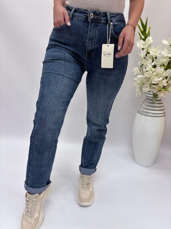 Spodnie jeans Mom fit 8006-2