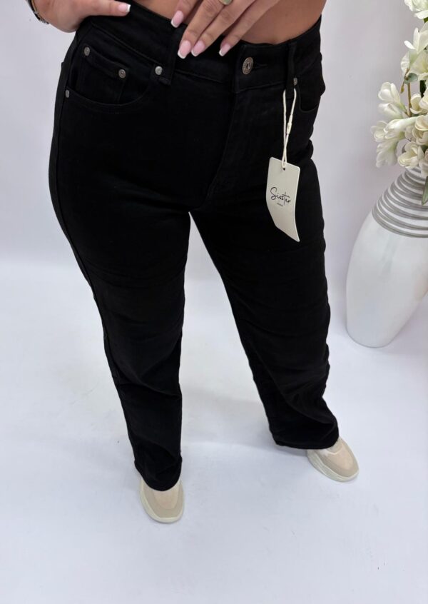 Spodnie jeans czarne Sisster 8005-6