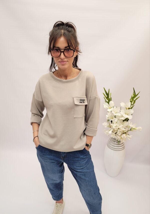 Bluza krótka min min cappuccino KG