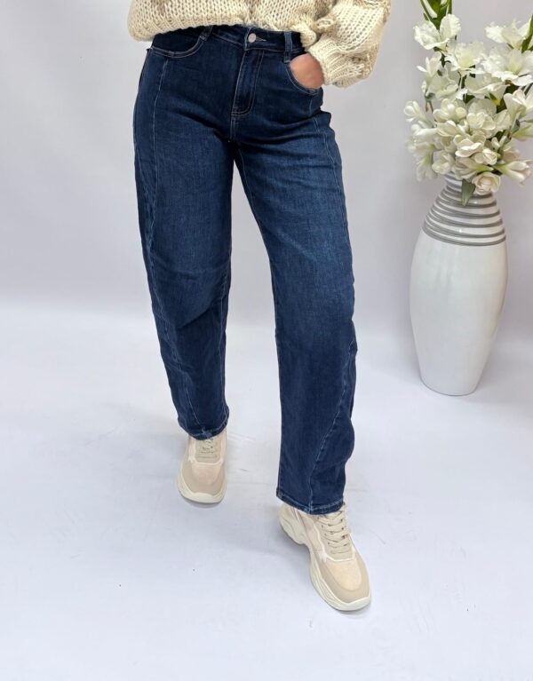 Spodnie jeans balloon fit 3006-1 - obrazek 2