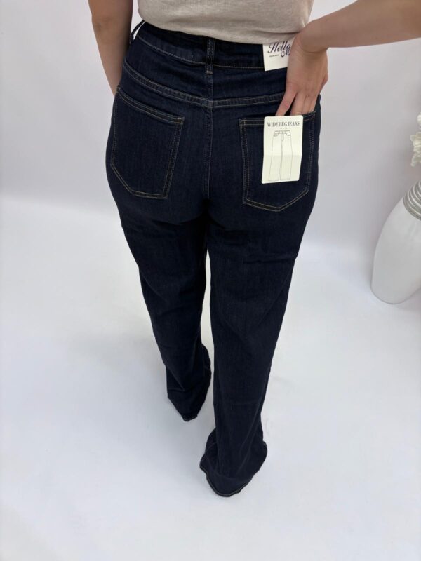 Spodnie jeans wide leg Hello Miss - obrazek 3
