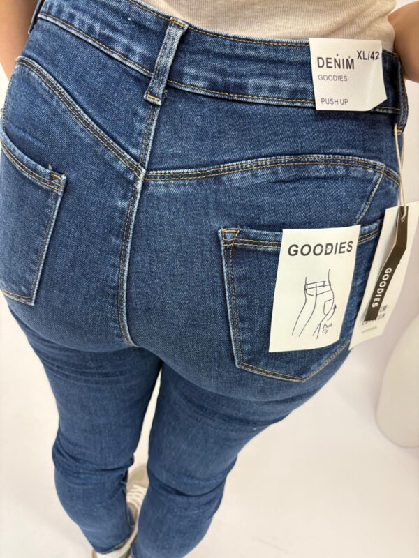 Spodnie jeans push up DJ2532 - obrazek 4