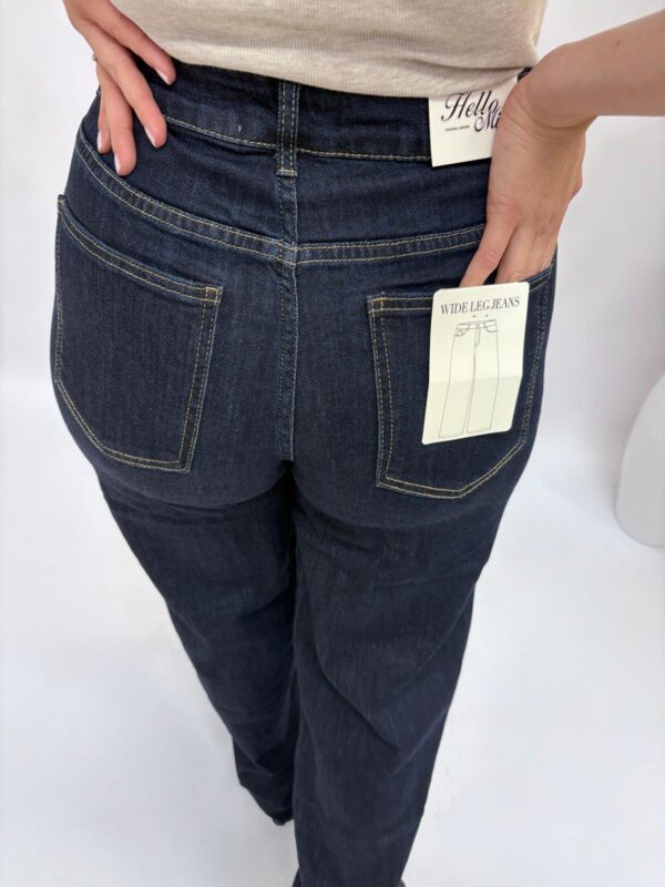 Spodnie jeans wide leg Hello Miss - obrazek 4