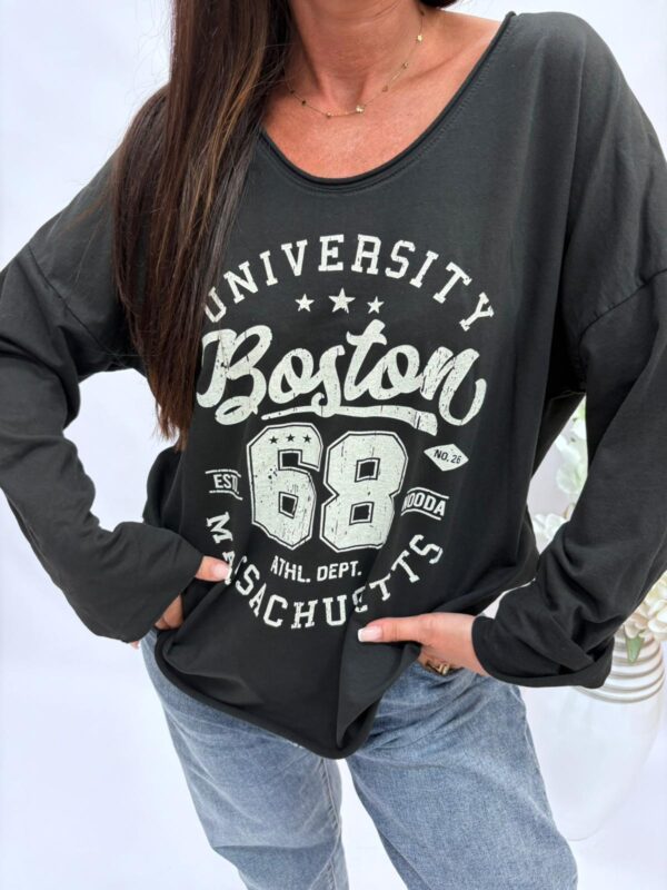 Bluza boston czarna