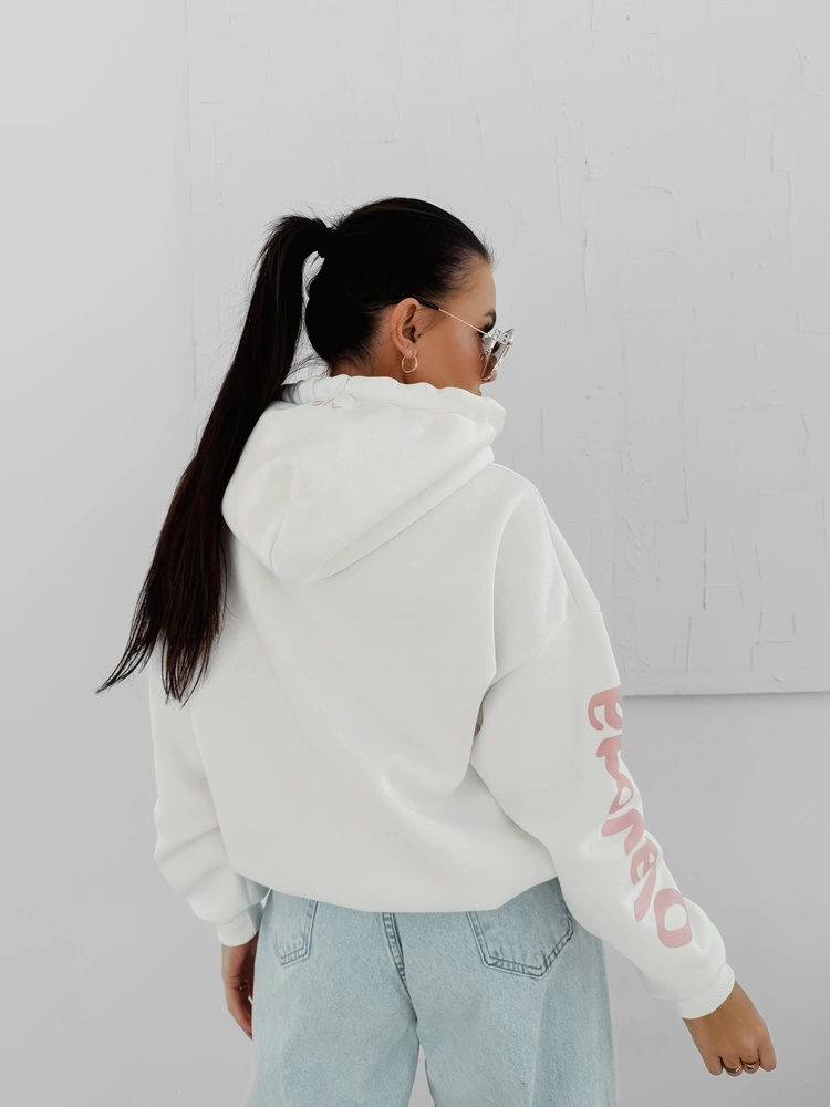 Bluza damska OLAVOGA PURE COMFORT- biała - obrazek 4