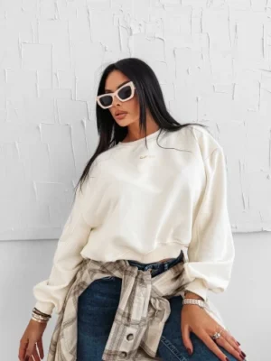 Bluza damska OLAVOGA GRAV- ecru