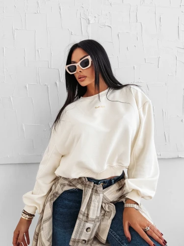 Bluza damska OLAVOGA GRAV- ecru