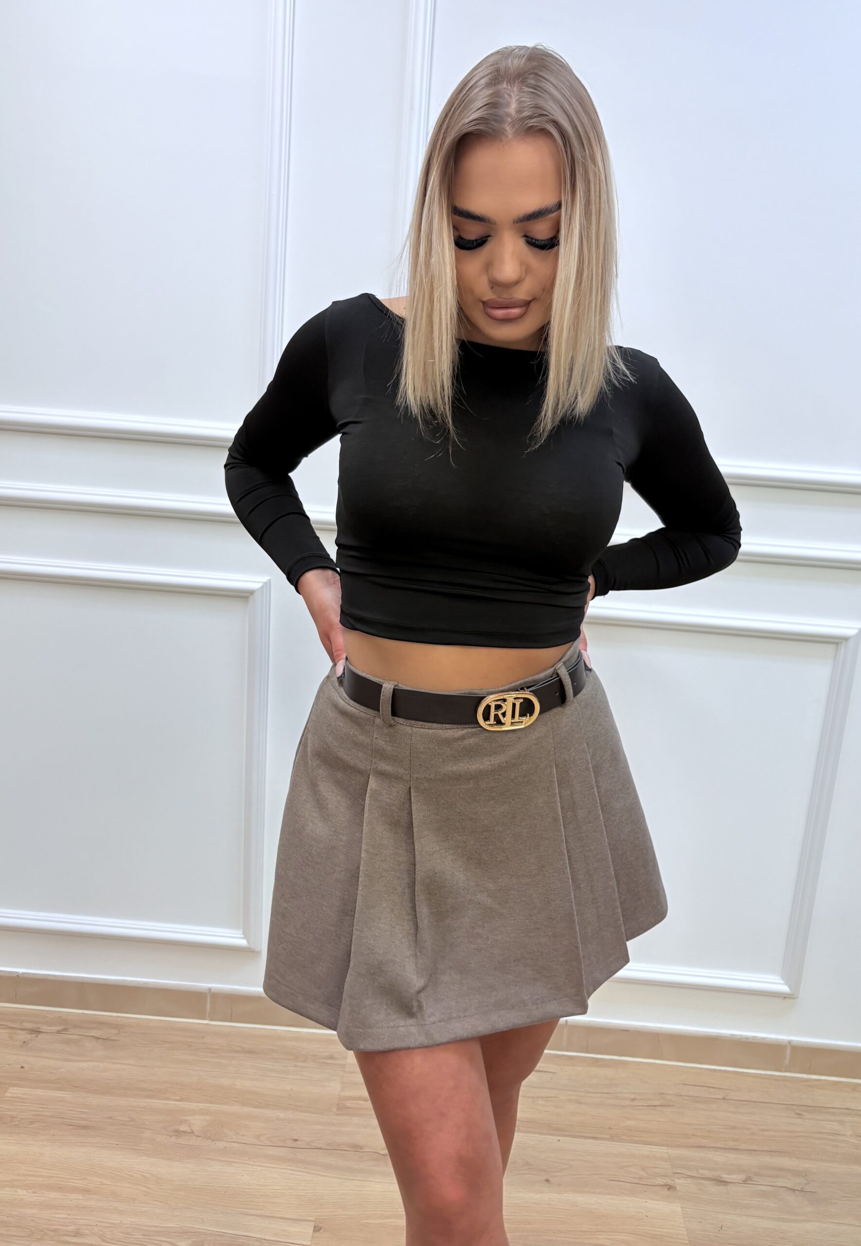 Spódniczko-spodenki- beżowe/04 - obrazek 2