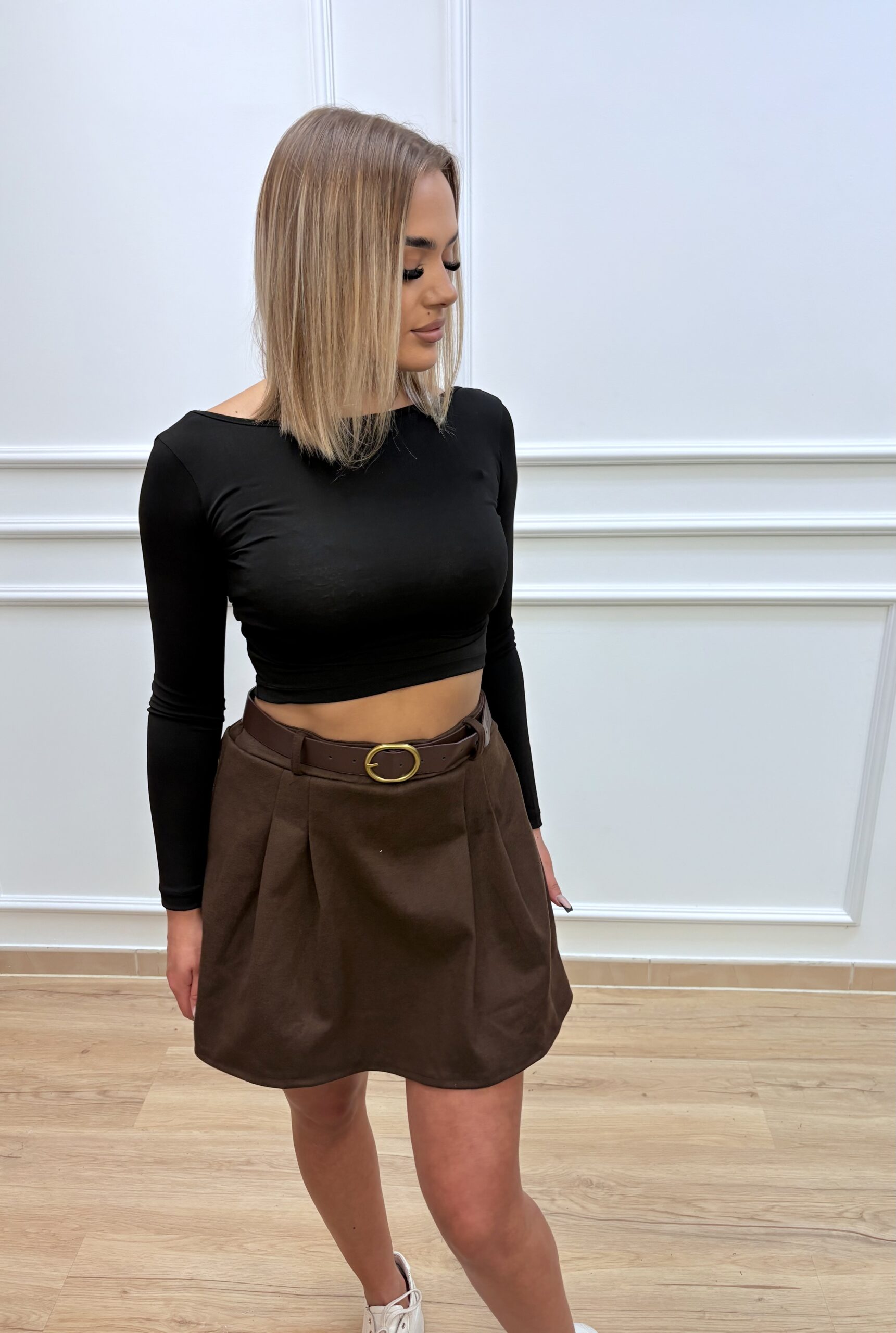 Spódniczko-spodenki- brązowe/01 - obrazek 3