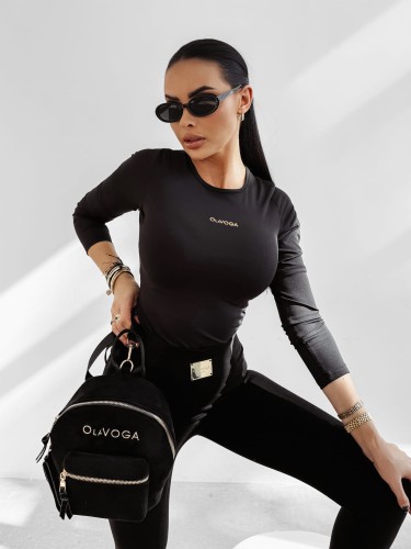 Bluzka damska OLAVOGA SIMBI- czarna
