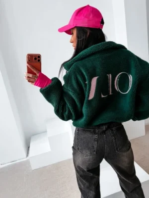 Kurtka damska OLAVOGA LORIA głęboka zieleń