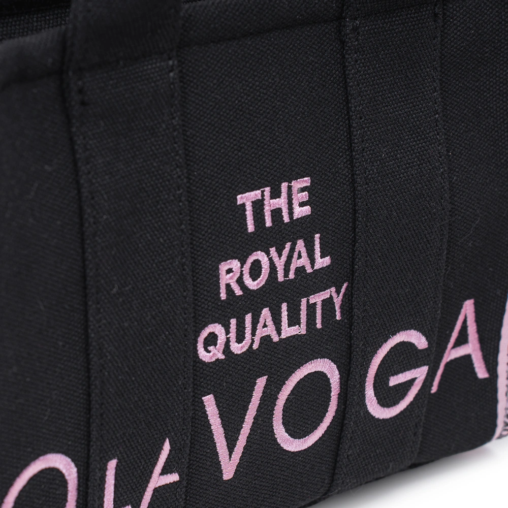 Torebka OLAVOGA NALA czarna- pudrowy róż - obrazek 3