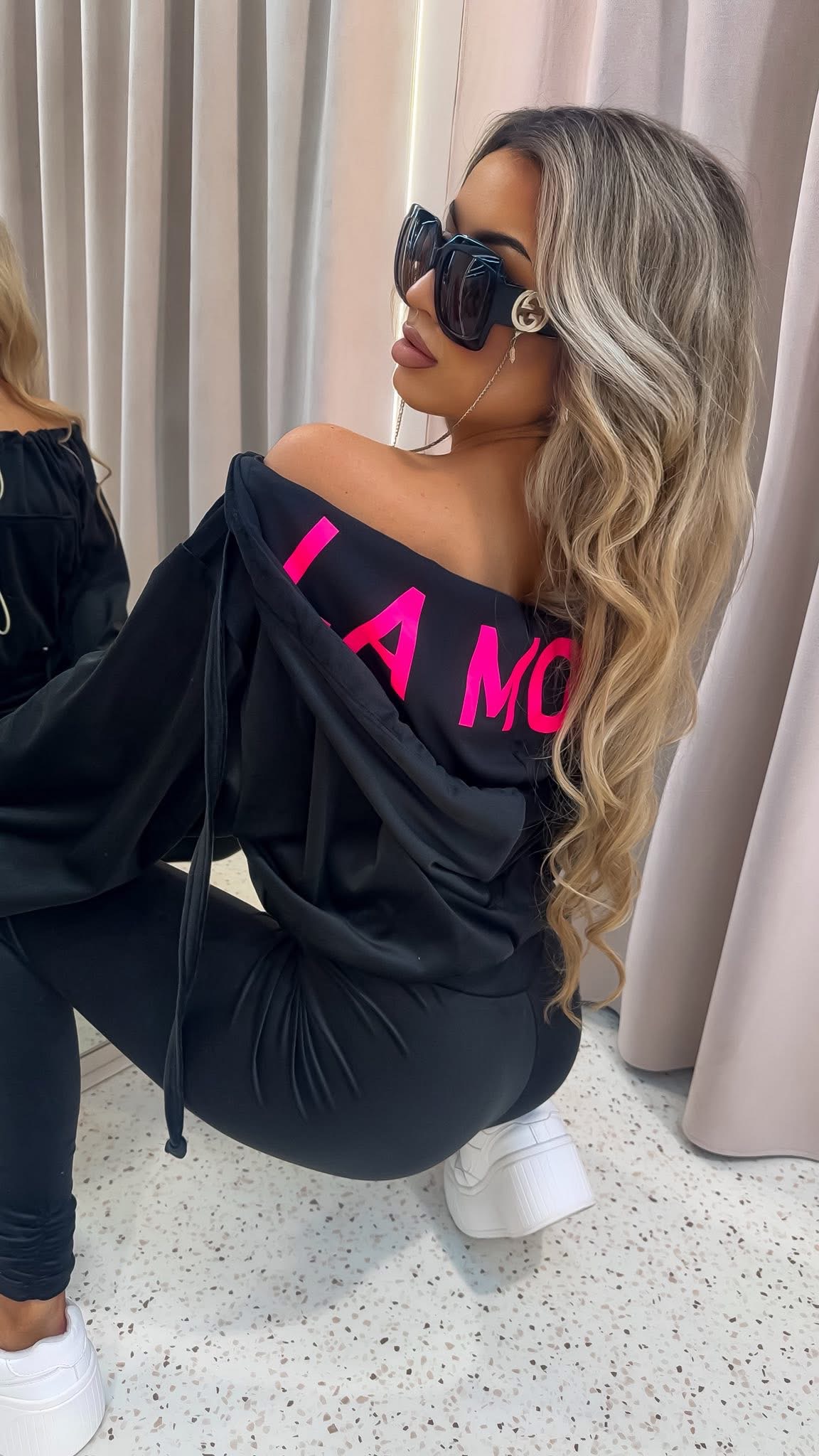 Komplet damski LAMONNE CHILL czarny - obrazek 3