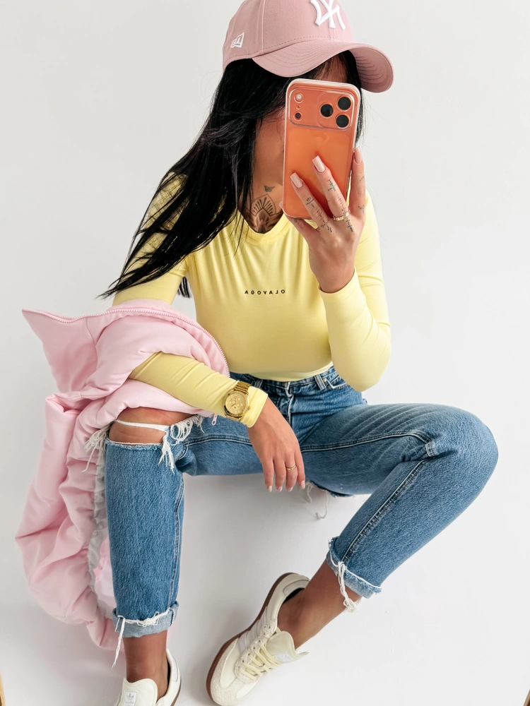 Bluzka damska OLAVOGA FERON żółta