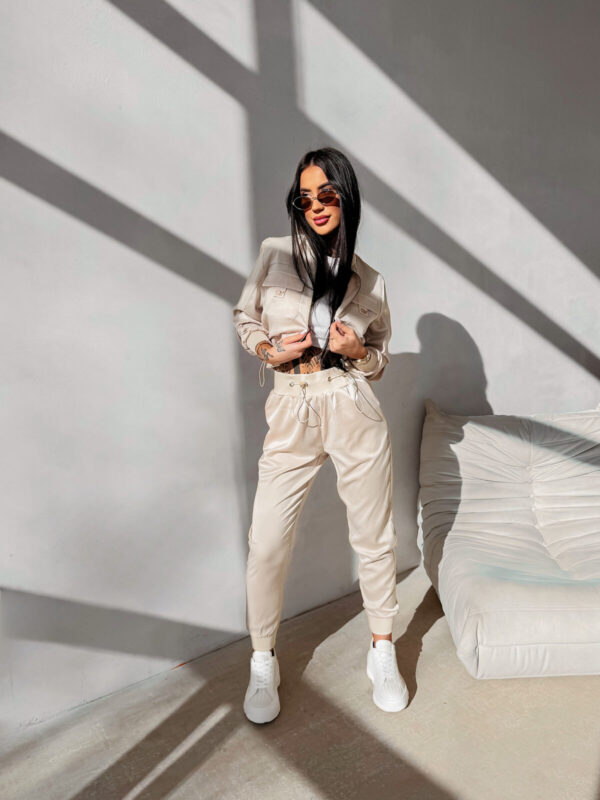 Komplet damski OLAVOGA LORY beżowy