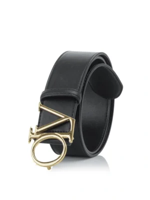 Pasek damski OLAVOGA CAIN czarny