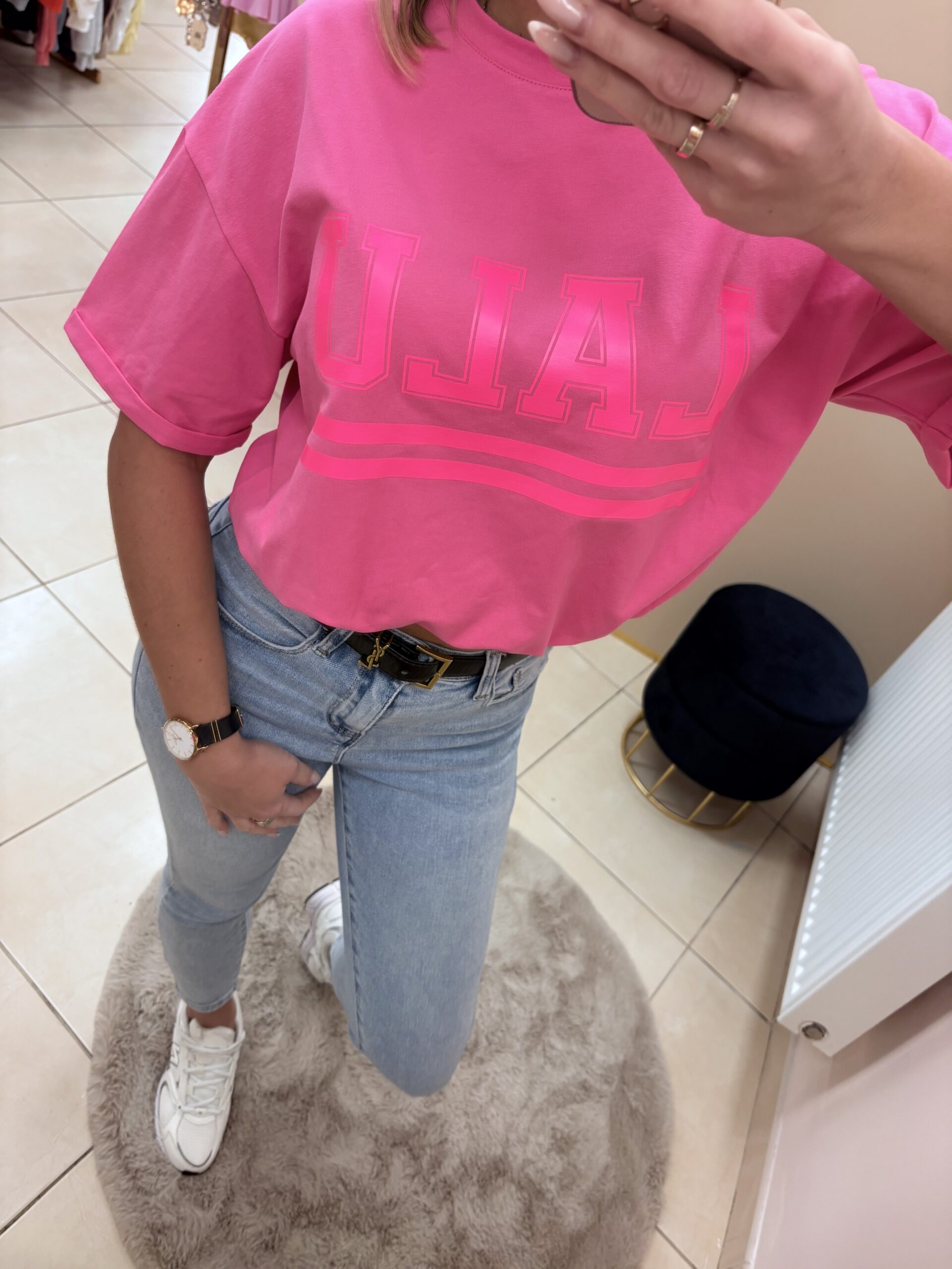T-shirt crop top LALU