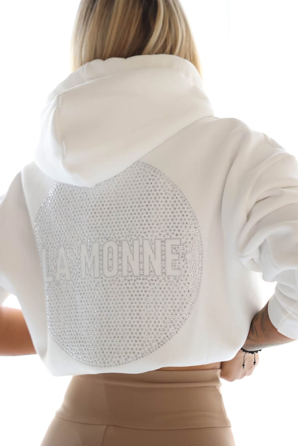 Bluza LAMONNE EMBLEM HOODIE biała