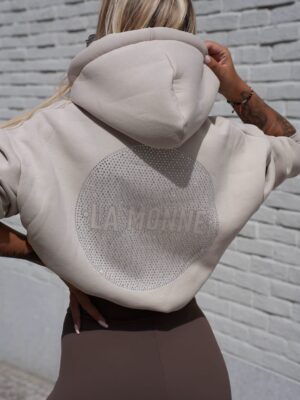 Bluza LAMONNE EMBLEM HOODIE beżowa