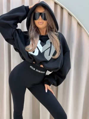 Bluza MIA MAISON czarna