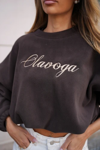 Bluza OLAVOGA RETOA brązowa - obrazek 2